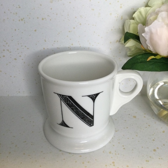 Anthropologie Letter ‘N’ Monogram Mug - Picture 3 of 7